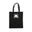 Back view of Made in Paradise World Drug Trade Collection "COCAINE PRICES" black tote bag
