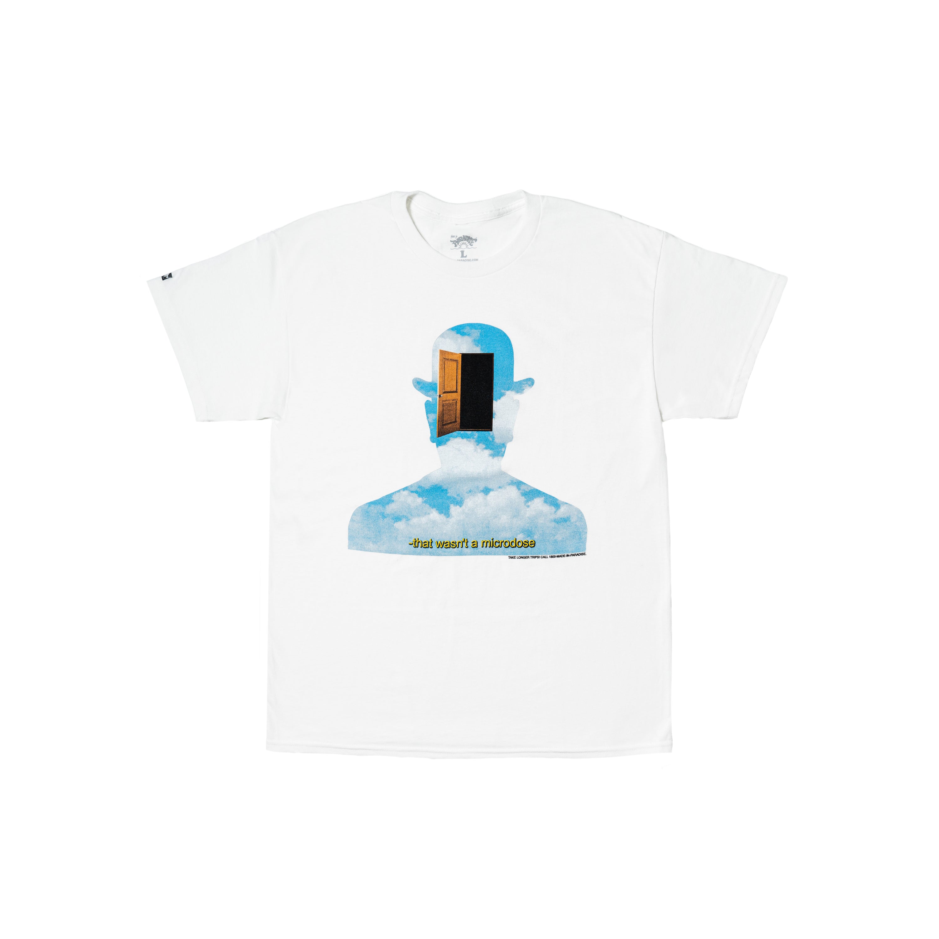 【BLESED DNA CLUB】CLASSICAL PABLO TEE/WHITE Blank