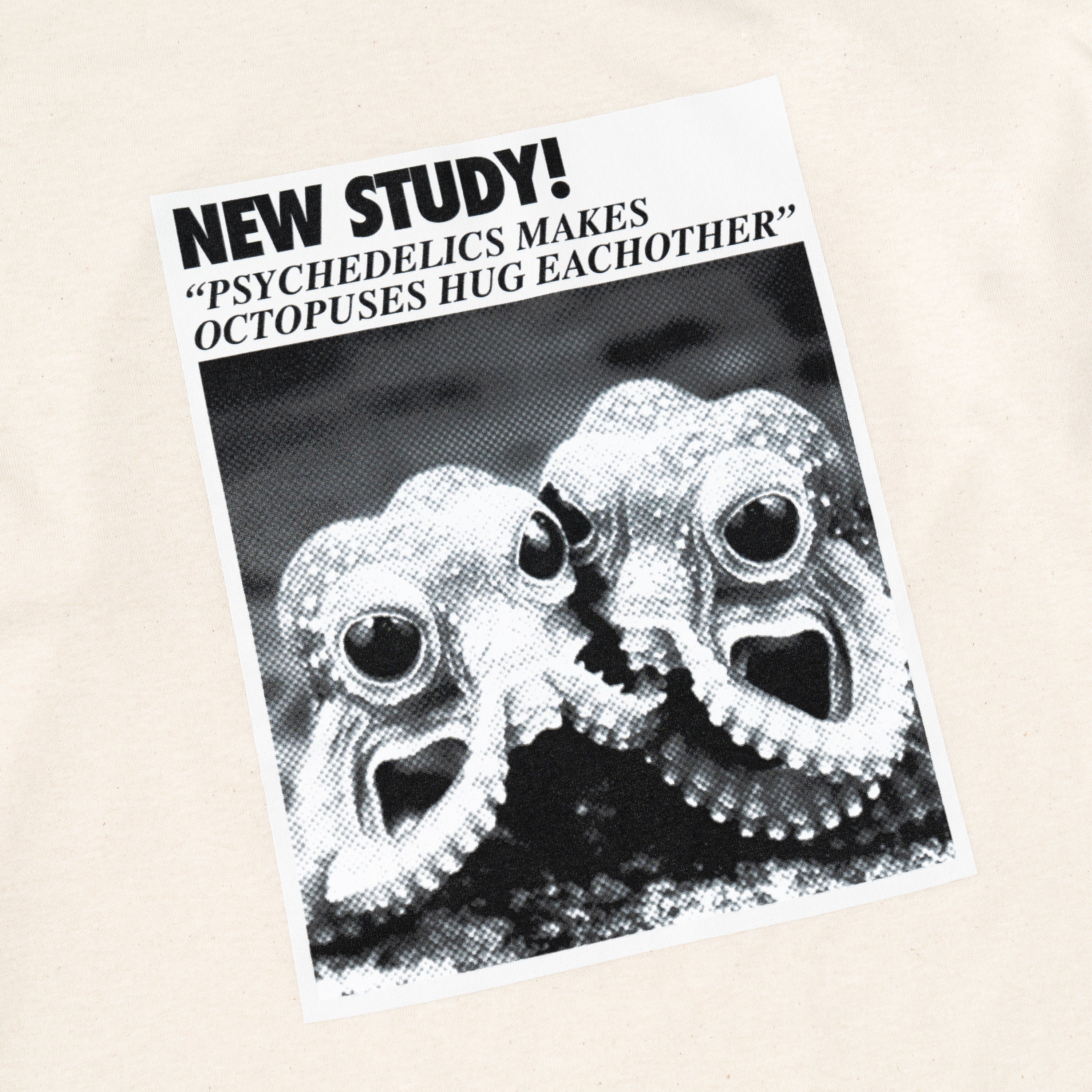 Octopus LS Tee - Natural – 1800-Paradise