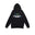 Front view of Made in Paradise World Drug Trade Collection "GRAMS" black hoodie