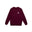 Front view of Made in Paradise World Drug Trade Collection "PARTY STARTER" burgundy crewneck