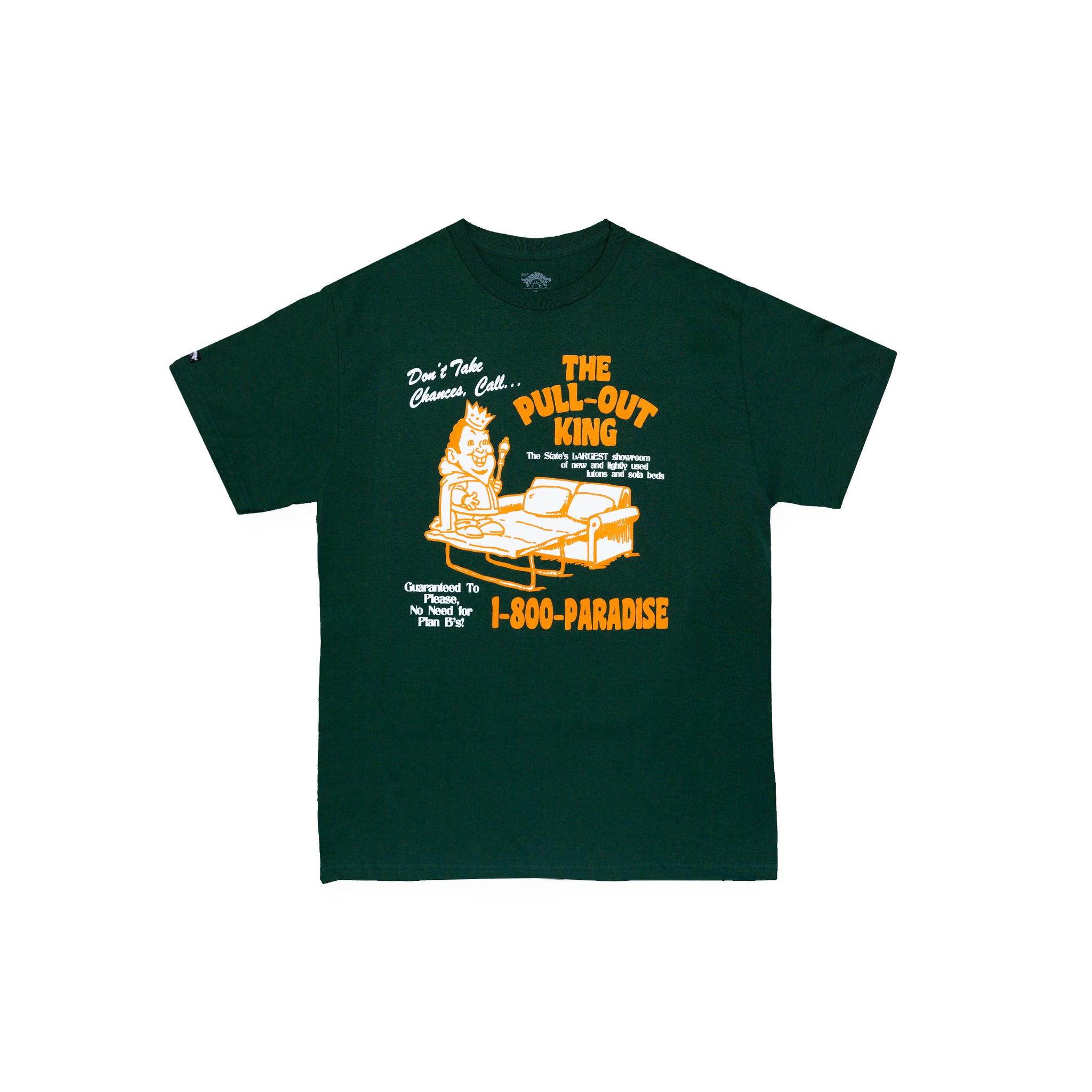 – Out SS Green King Tee - Pull 1800-Paradise