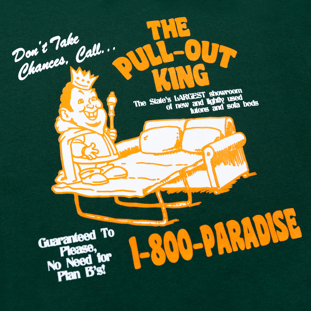 Pull Out King SS Tee - Green