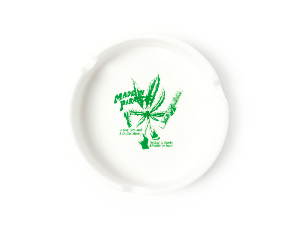 Top view of Made in Paradise Home & Lifestyle Goods Collection "SHORT" ashtray